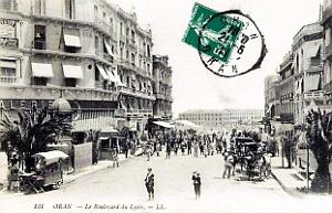 Oran - Boulevard du Lycee - 1911